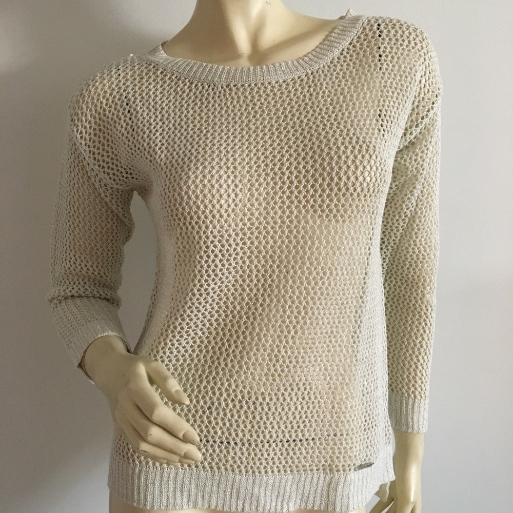 Michael Michael kors metallic sweater petite